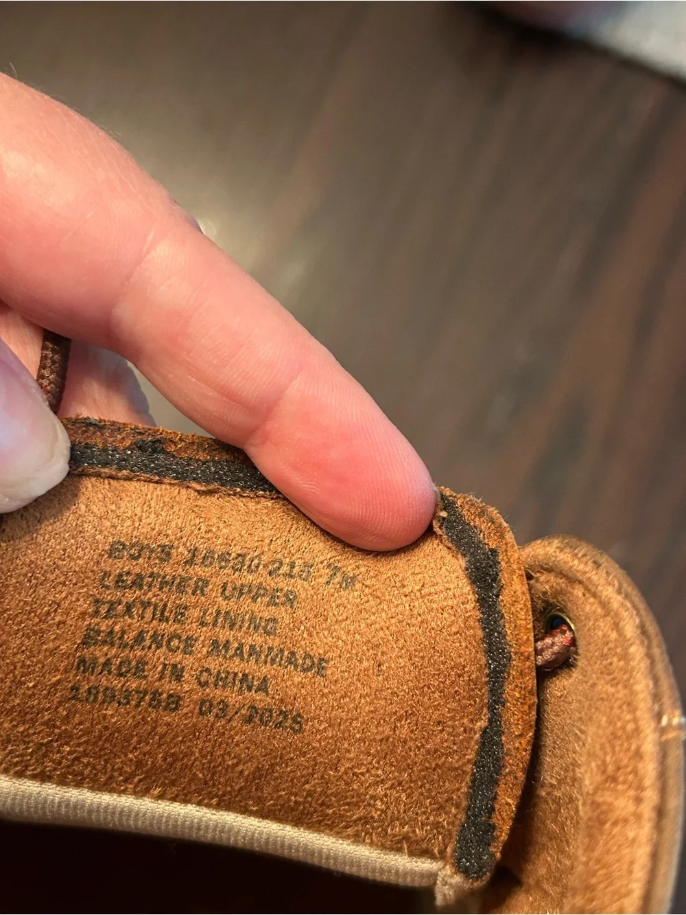 Florsheim Kids Comfortech Oxford Plain Toe Brown Casual Shoes 16630-215 Sz 7